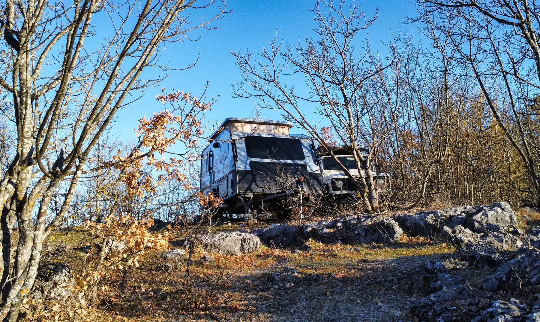 Vision Outback in de bergen
