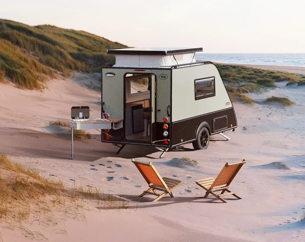 Shelter op het strand