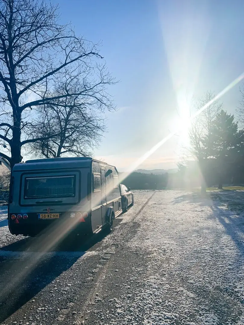Winterkamperen met de Kip Vision Outback