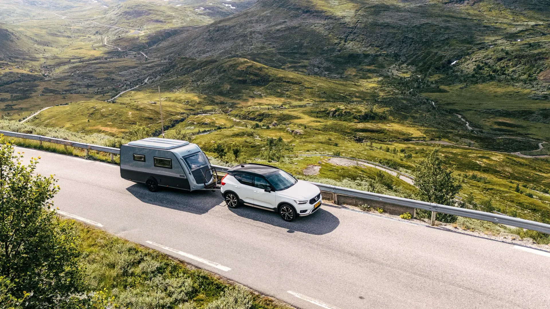 Kip Caravan met perfecte rijeigenschappen