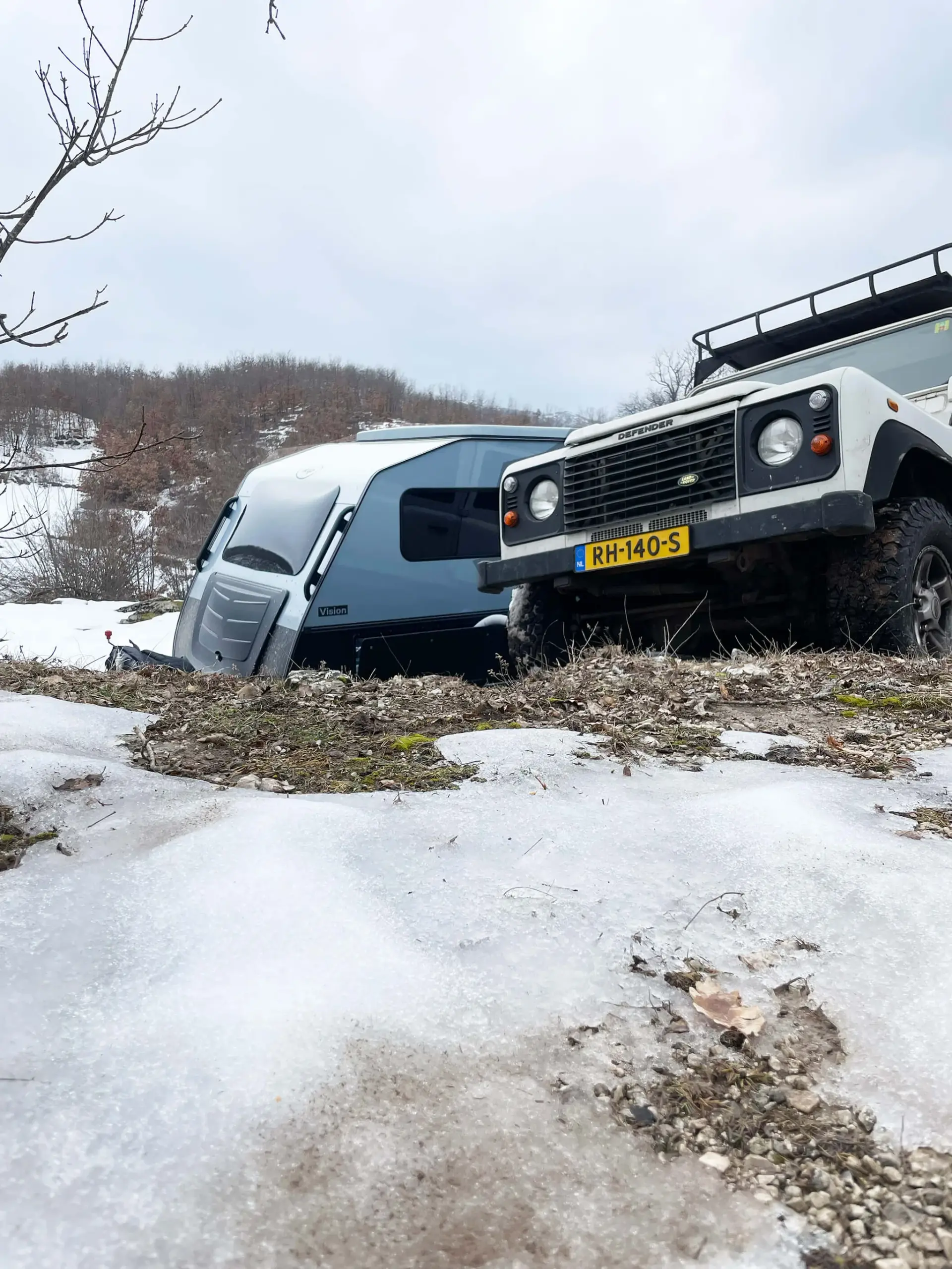 Sunnydays tijdens het winterkamperen
