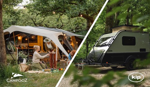 Kip Caravans en Campooz vouwwagens