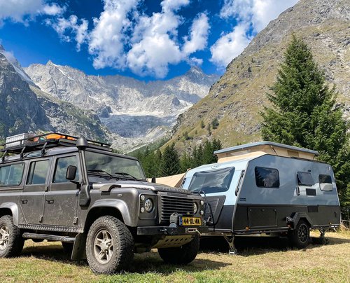 Vision Outback in de bergen